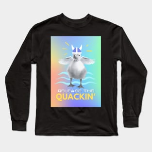 Release the Quakin' Long Sleeve T-Shirt